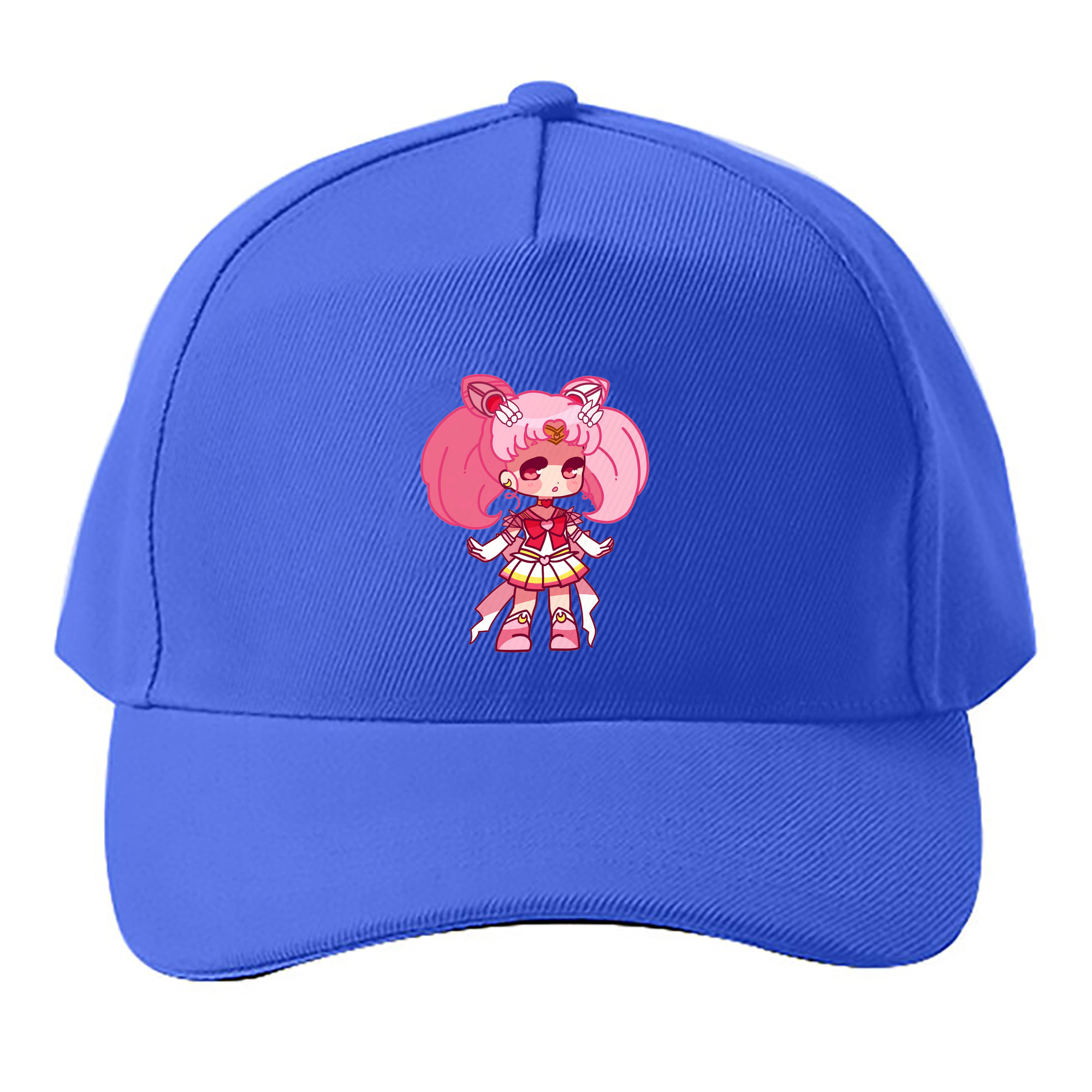 （画像用） 美少女戦士セーラームーン ちびうさ Sailor Moon Chibiusa Tsukino Usagi Small Lady Serenity ベースボールキャップ 綿100％ 男女兼用 帽子 スポーツ